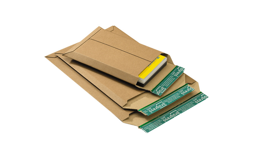 Wickelverpackung Wellpappe Versandtaschen Voll-Pappe Buchverpackung A3 A4 C4 A5 