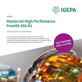 MasterJet HighPerformance Frontlit 456 B1