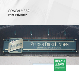 ORACAL® 352 Print Polyester - Bogenware -