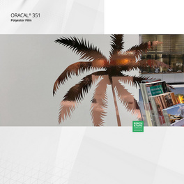ORACAL® 351 Polyester Film