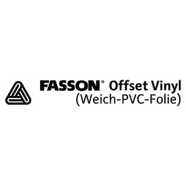 Fasson Offset Vinyl (Weich-PVC-Folie) transparent glänzend